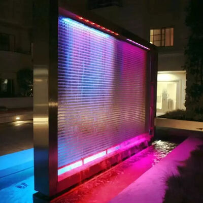 Korozyona Dirençli Paslanmaz Çelik 304 Şelale Su Perdesi Zincir Bağlantı Mesh