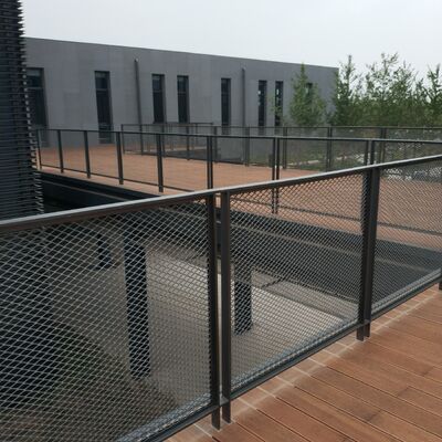 Dış Mekan Güvenlik Çiti için Galvanizli Toz Boya Genişletilmiş Metal Hasır