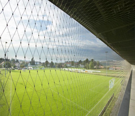 Hayvanat bahçesi hayvanları için el dokuma 304 paslanmaz çelik ip ağı