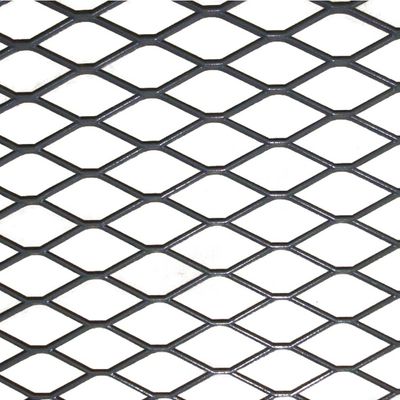 Çit Kapıları için Elmas Delikli Genişletilmiş Galvanizli Çelik Malzeme Mesh