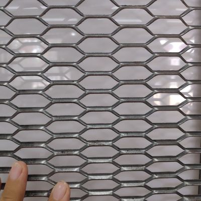 Düşük Karbonlu Galvanizli Sac 2mm Altıgen delikli Genişletilmiş Metal Mesh