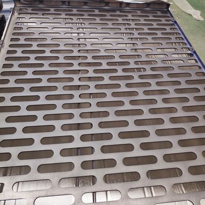 Dekoratif için Alüminyum Çukurlu Mimarlık Perforasyonlu Metal Panel