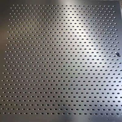 Galvanizli yuvarlak delikli delikli metal ağ levhası 36 inç genişlikte
