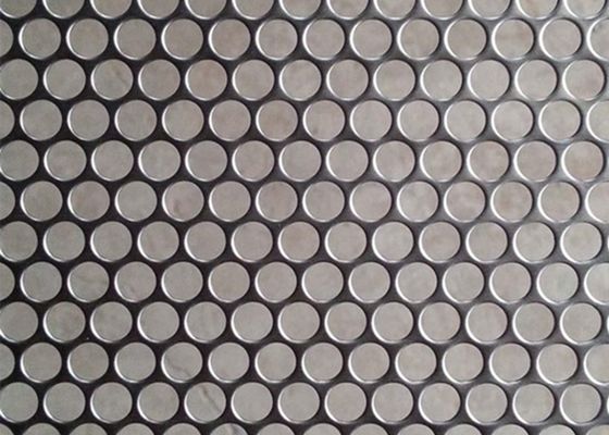 2.0mm 3.0mm Yuvarlak Delikli Delikli Metal Akustik Paneller Alüminyum Toz Boya