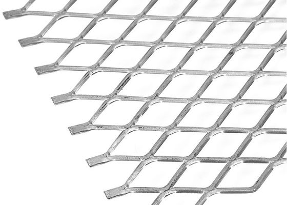 40*80mm 34*80mm Rhombus Genişletilmiş Metal Hasır Korkuluklar 4x8 Genişletilmiş Sac