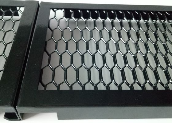 Makine Ekipman Koruması için Özelleştirilmiş HDG Metal Malzeme Genişletilmiş Metal Hasır Güvenlik Çiti