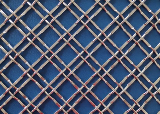 Velp Antik Pirinç Mimari Metal Hasır SS316 Kıvrımlı Hasır