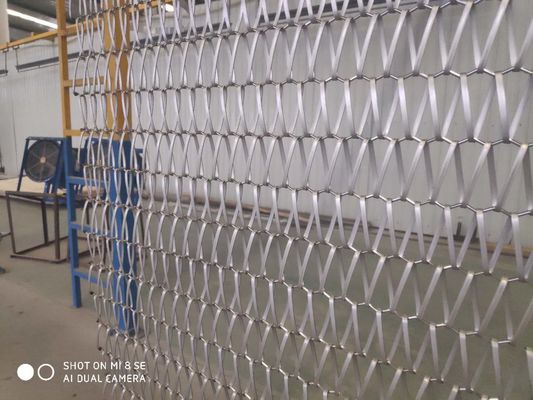 Cephe Deco İçin Yangına Dayanıklı Özelleştirme Mimari Metal Hasır