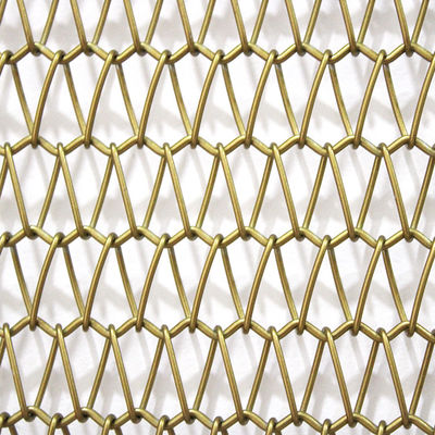 Paslanmaz Çelik Metal Mesh Ekran Odası Bölücü Dekoratif Dikiş Ağı