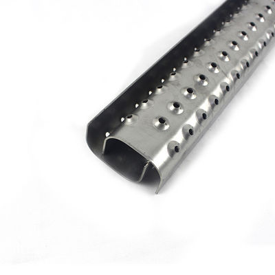 Galvanizli Delikli Basamak Güvenlik Metal Merdiven Basamağı Yuvarlak Delik Boyutu