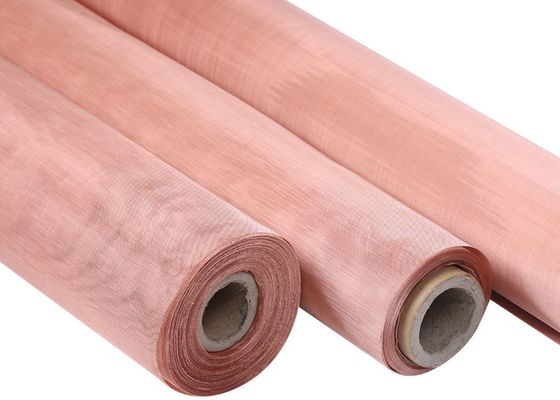% 100 Saf Bakır Dokuma Hasır Kumaş 250mm Mesh OEM ODM