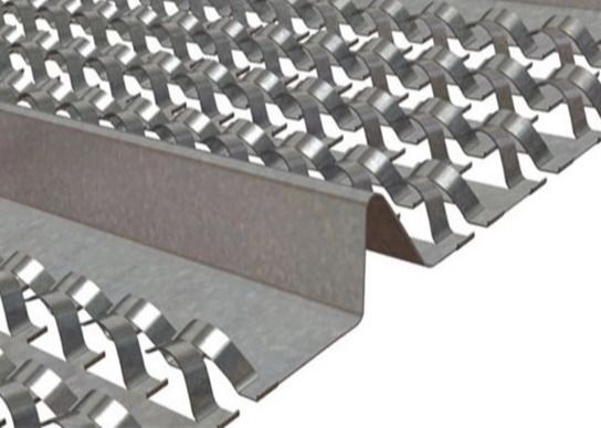 0.11-0.45mm Kalınlık Sıva Hasır Galvanizli Çelik Yüksek Kaburga Çıtası