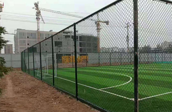 4 Ft 4.8mm Galvanizli Zincir Bağlantı Çiti 55x55mm Diyafram