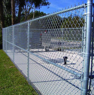 Sıcak Dip Galvanize Zincir Bağ Çit 6ft 8ft 30m 50m Roll