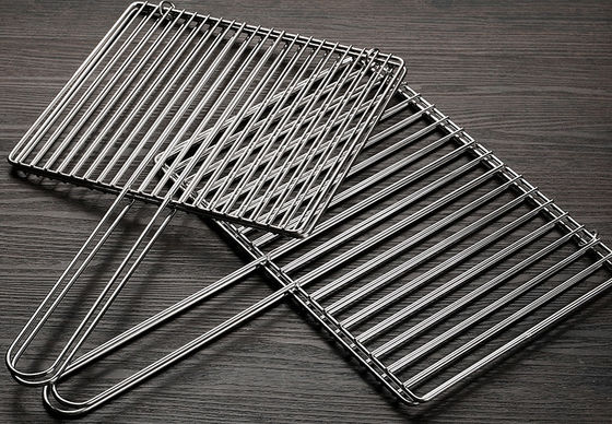 Paslanmaya Dayanıklı Barbekü Izgara Sepeti Paslanmaz Çelik Barbekü Net Mesh Balık İçin Katlanır