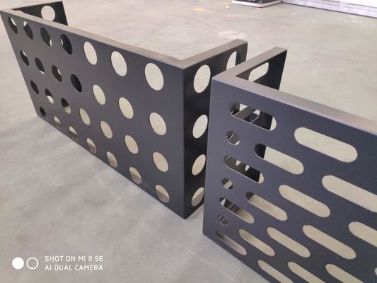 Anodizing Perforated Metal Sheet Paslanmaz Çelik Alüminyum Alaşım Yuvarlak Delik