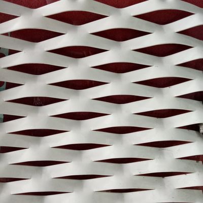 Metal Gerilmiş Genişletilmiş Hasır Galvanizli Paslanmaz Çelik Alüminyum