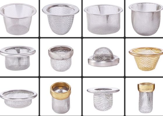 SS304 316L 45mm Dia Paslanmaz Çelik Hasır Süzgeç Nargile için Filtreleme Tütün Kapağı Şekli