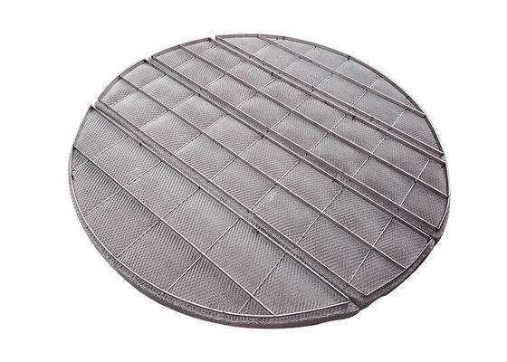 SUS316 Hasır Demister Pad 2 * 3mm 4 * 6mm Gaz Sıvı Filtresi İçin Delik