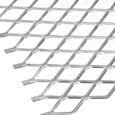 Yaprak Oluk Koruması Düzleştirilmiş Alüminyum Genişletilmiş Metal Mesh 4 Feet * 8 Feet 3/4 #9 Sac Izgara