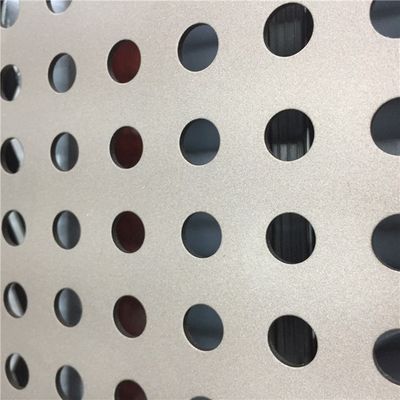 İç Dekorasyon için PVC Kaplı Alüminyum Delikli Metal Levha