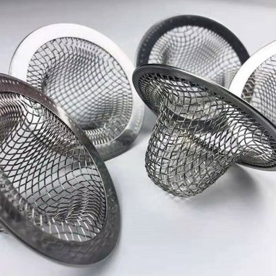 60mm 304 Paslanmaz Çelik Hasır Filtre Kapağı Kubbe Şekli